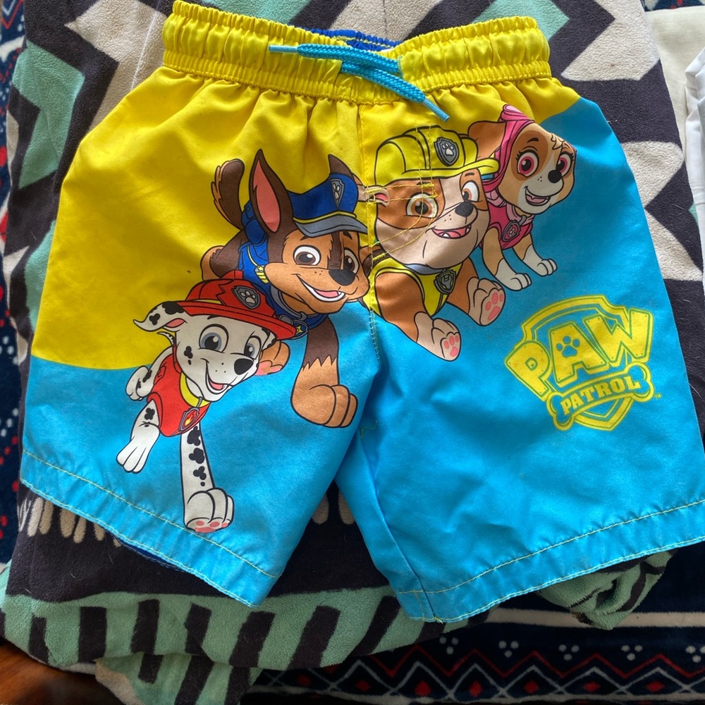 Paw patrol swim trunks
